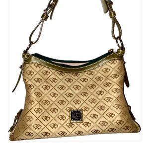 Dooney & Bourke Beige Shoulder Bag *Authentic*